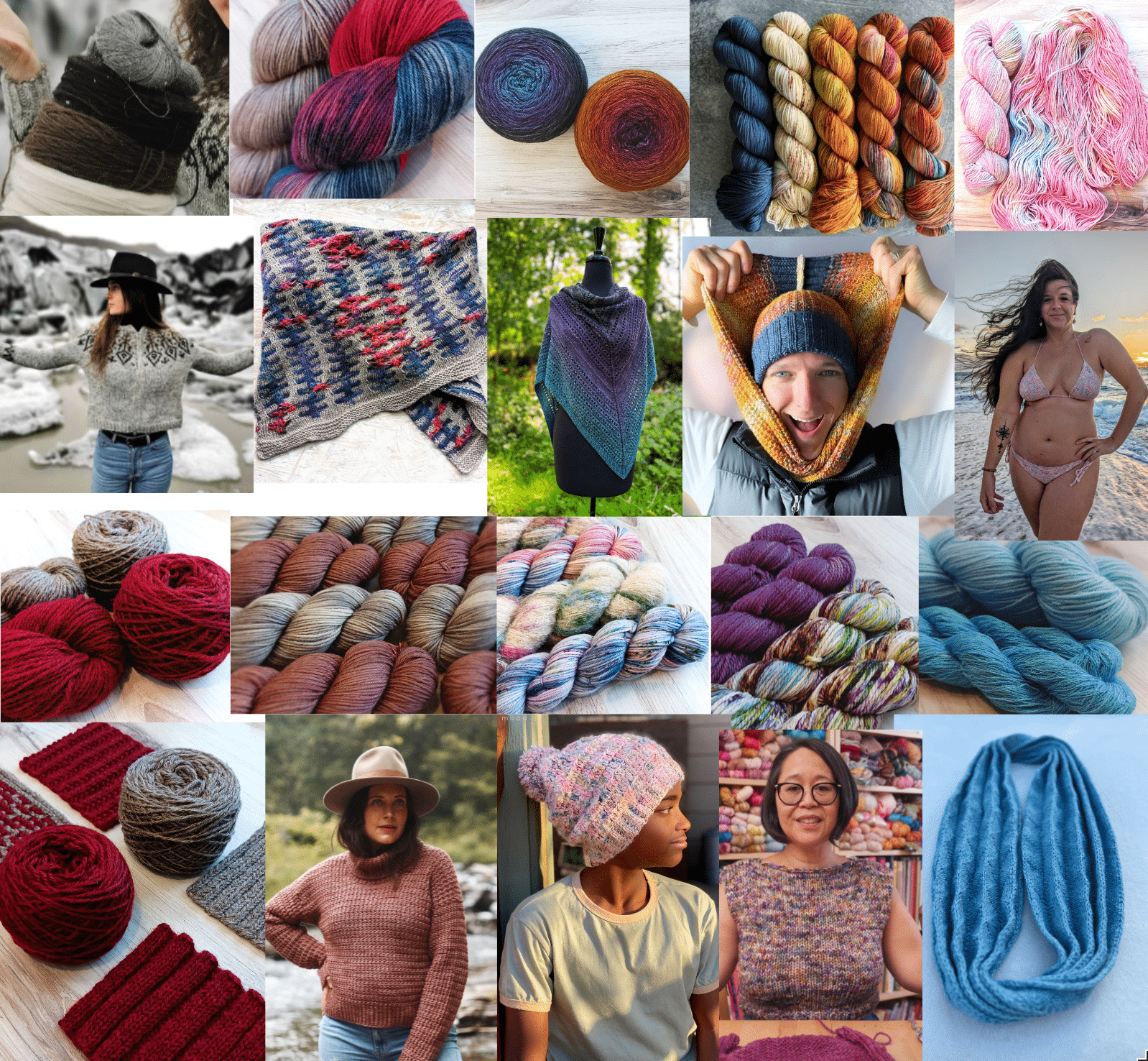 Yarn collage 2